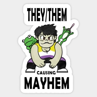 Mayhem Sticker